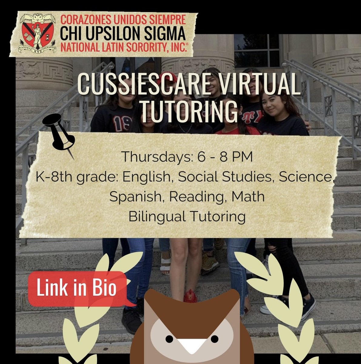 CUS_BetaEta's tweet photo. ‼️ ¿Un ser querido o alguien que conoces está teniendo problemas con su educación virtual? ¡Invítelos a probar la tutoría virtual de CussiesCare! 🌺 Estamos aquí para apoyar y ayudar a los alumnos con trabajo que no puedan resolver por sí mismos. https://t.co/j2X8X6ixVT