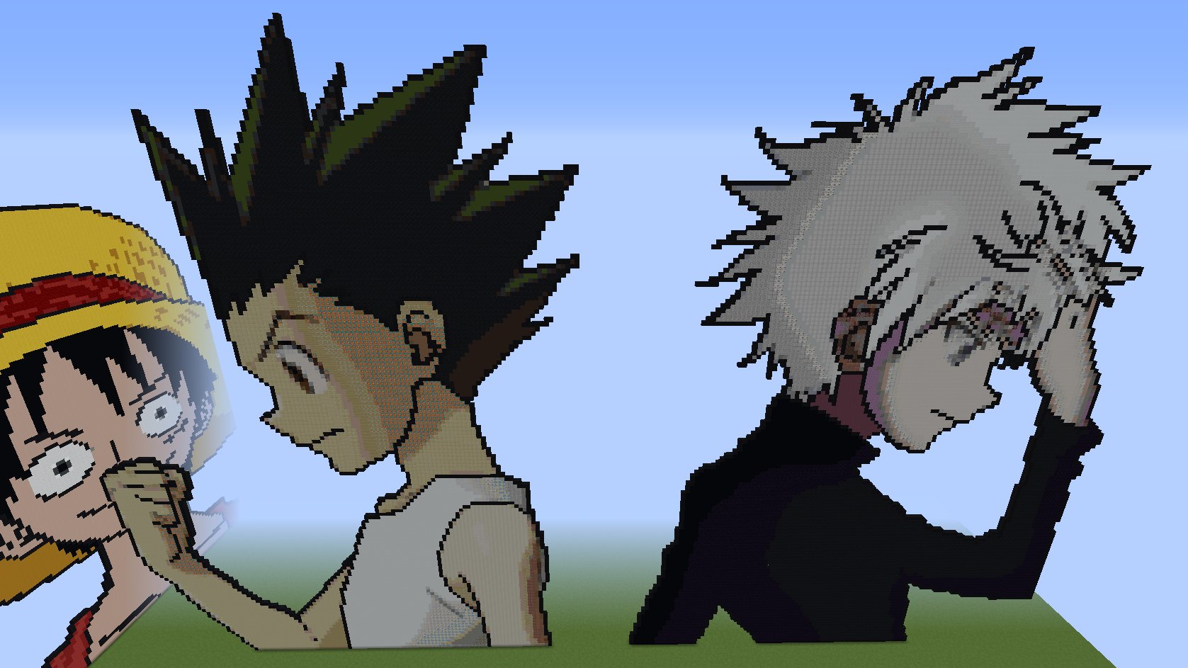 Minecraft Pixel Art Anime