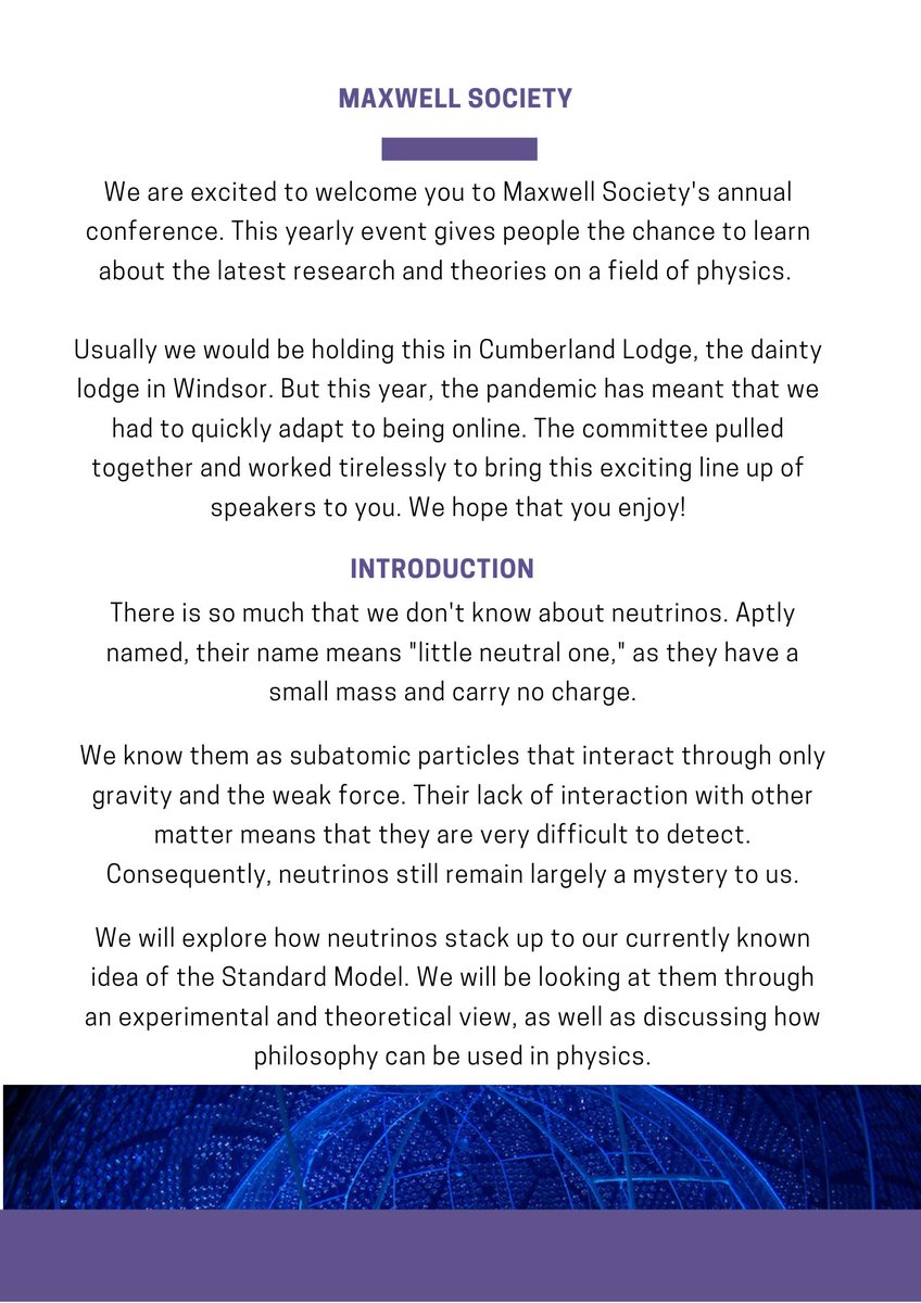 Maxwell Society tweet media