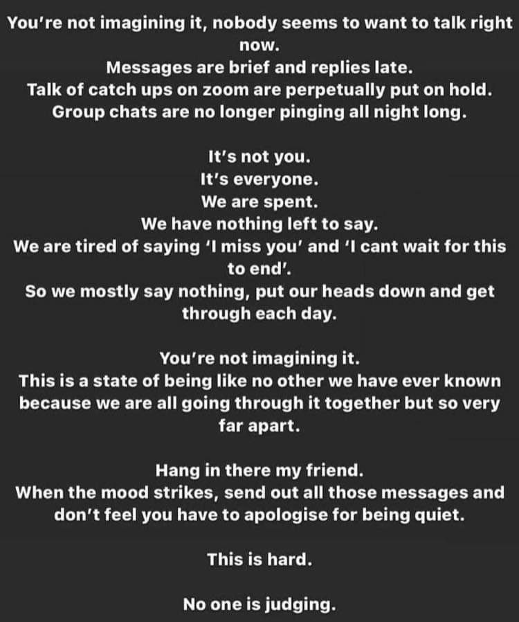 KabukiRune's tweet image. Saw this earlier.

It’s so true. Nothing is expected these days. And that is ok.