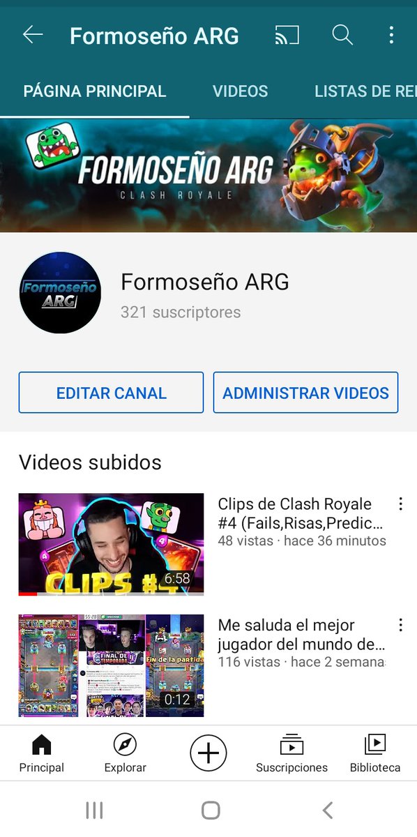 🥳👑Nuevo Video Recopilacion De Clips De CLASH ROYALE #4👑🥳

RT🔁Y❤FAV (1er video del año de clips graciosos de Clash Royale session #4)

Link del video: youtu.be/tpdmlCIBoKM