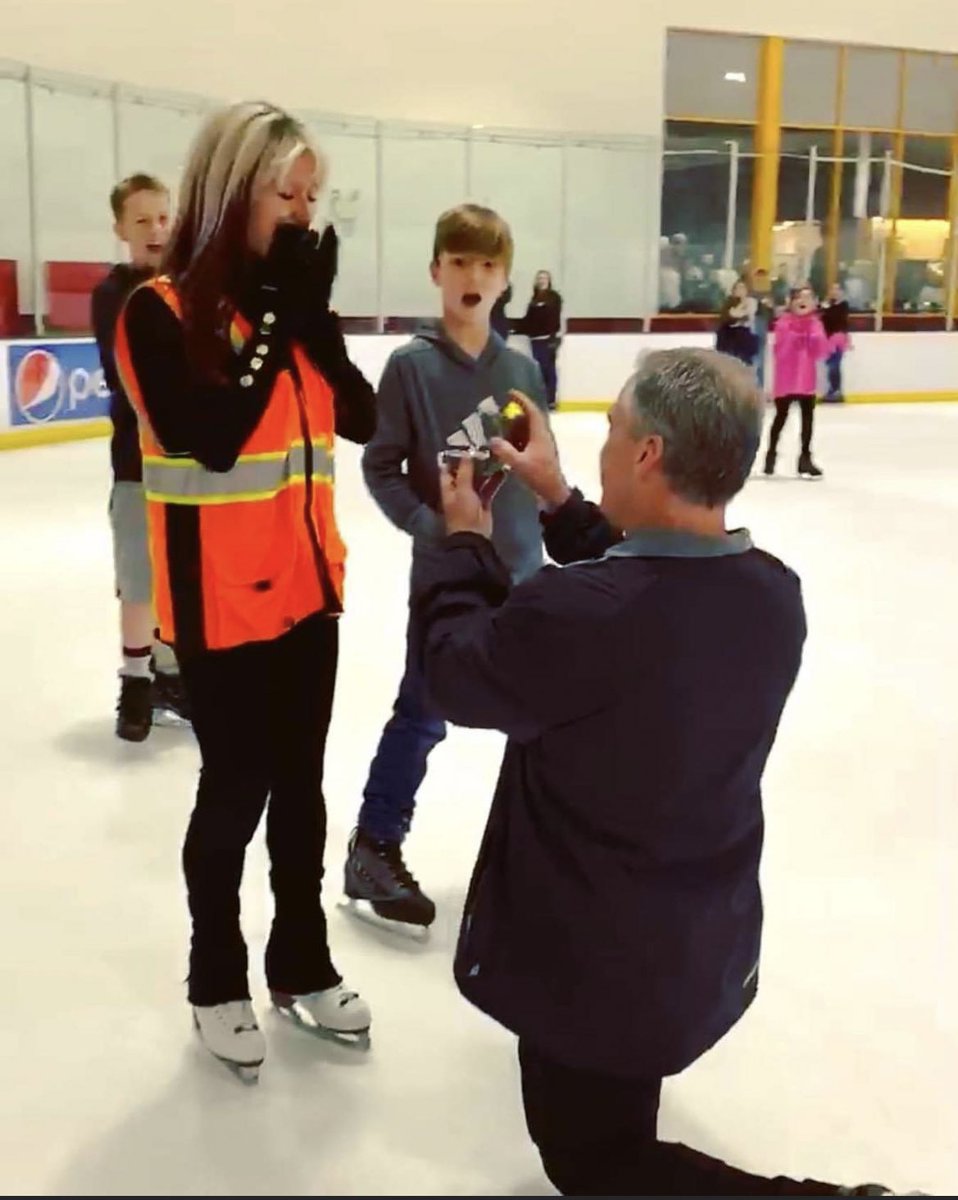 Remember this couple that got engaged during a public skate a year ago? The day is finally here! It’s their wedding day! Congratulations to AZ Ice’s very own Coach Dan and skate guard Ms. Susanna! We love and appreciate you both and everything you do for our rink!
