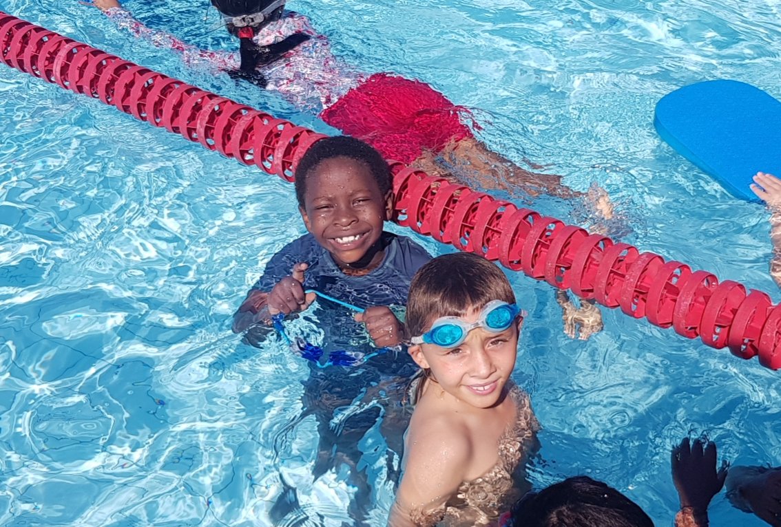 Swim school has begun!