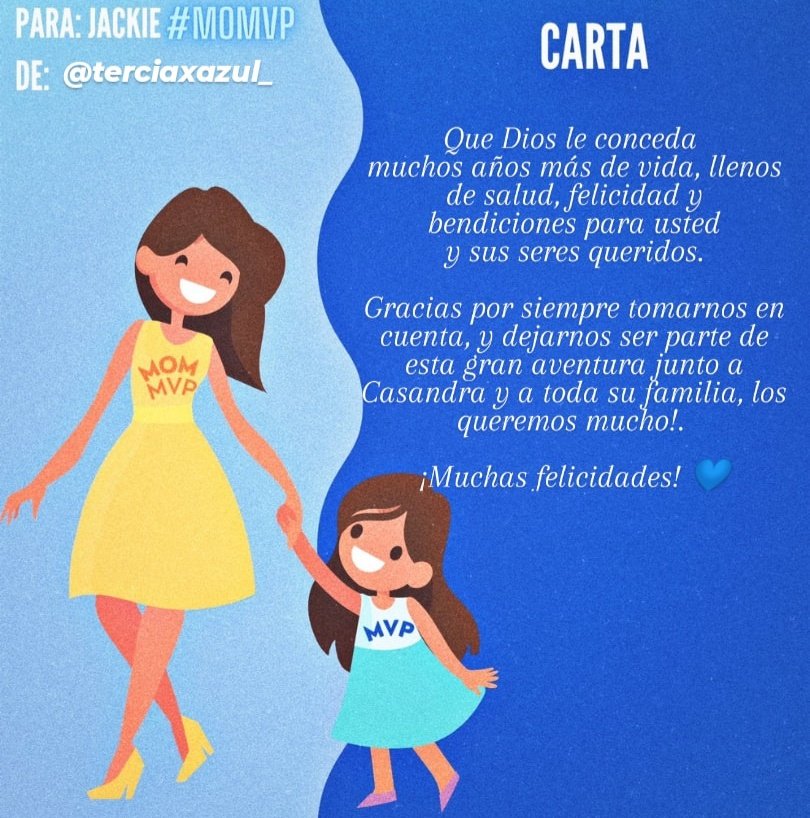 terciaxazul_'s tweet photo. @teamyijasmvp @jackiehdz63 💙
#MOMVP https://t.co/85okDP70kv