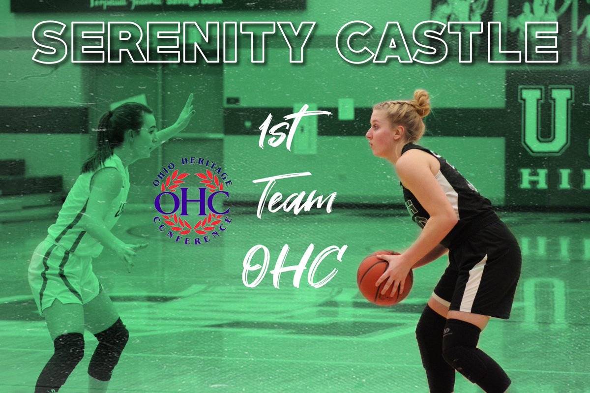 CONGRATS to @CastleSerenity for making FIRST TEAM All-OHC!!

Castle ranked 2nd in Steals in the OHC and ranked in the Top-10 in three other categories, Scoring, FG%, and Assists.  

Way to go Serenity!!! ☘️☘️☘️