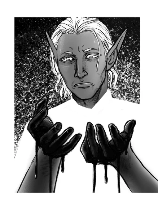 A glimpse at Farkas' tragic backstory™️
#originalcharacter #oc #dndart 