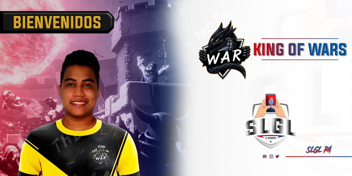 #BIENVENIDOS | SLGL 🇵🇦 

🎖<a href="/thekingofwar12/">The king of war</a> 

#SinLagGamersLeague #ClashRoyale