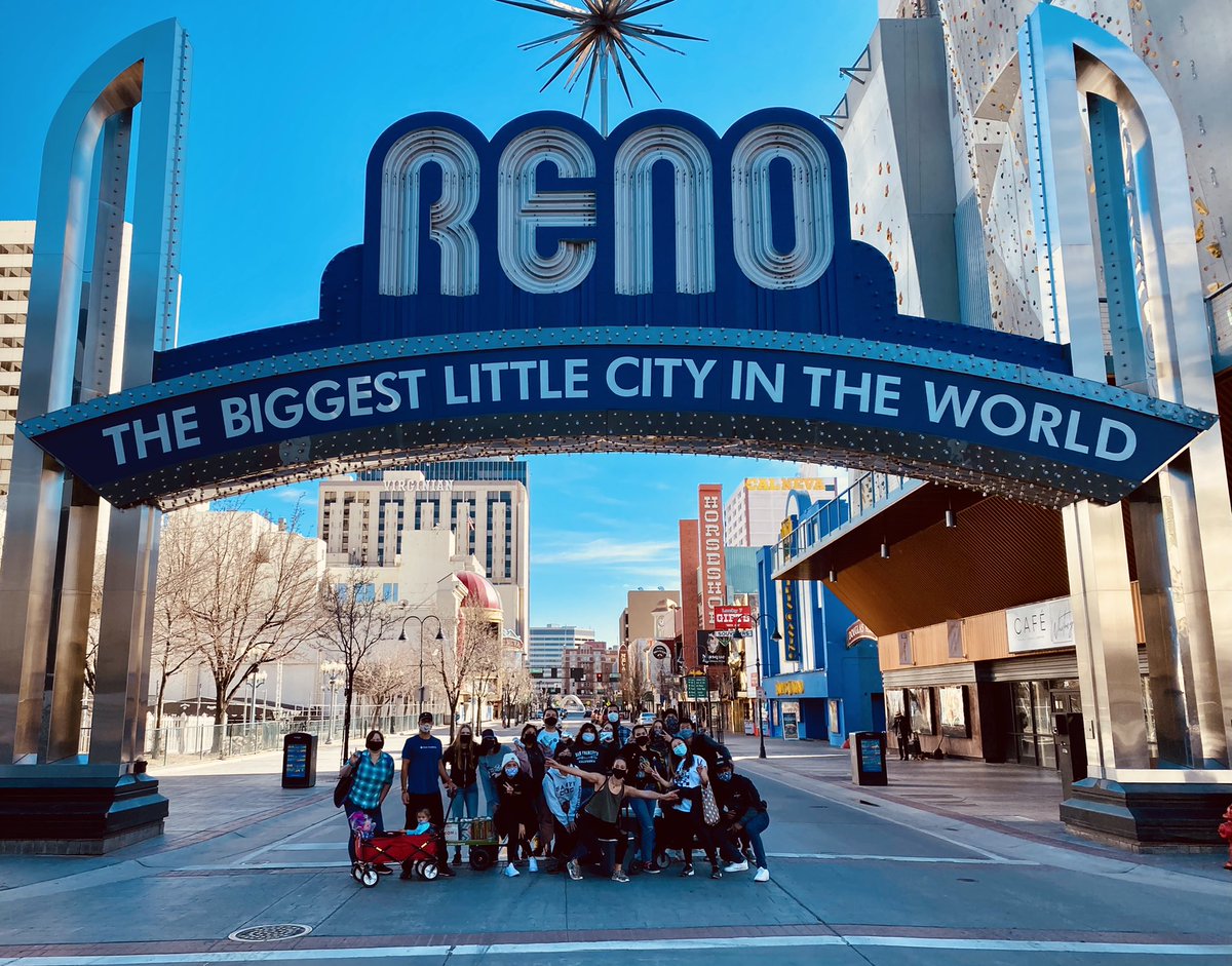 Thanks to our volunteers and donors we are able to hand out 303 burritos as well as hygiene & female products, water, blankets, socks, books, snacks, and more. 
•••
#OneCommunityOnePack #WeAreNevada #houseless #biggestlittlecity @WolfPackTrack @SenCortezMasto @NCAATrackField