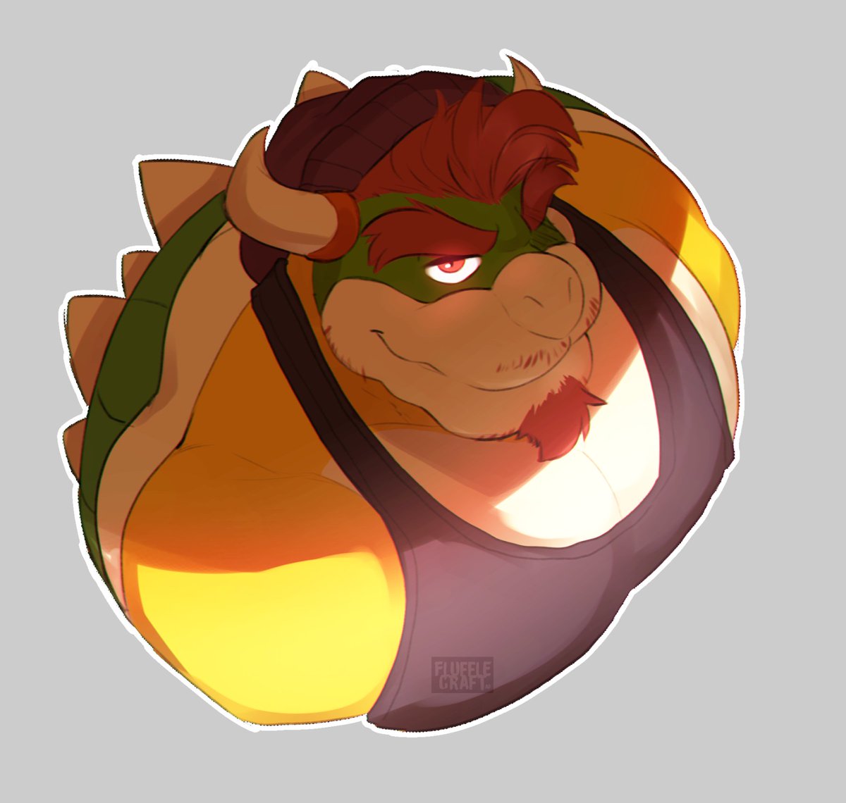 Figured I'd put some Frat Boy Bowser on your timeline since I didn't know what to draw today.🍺