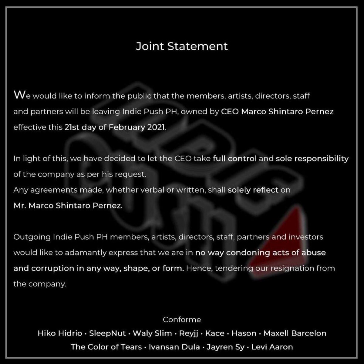 kacemusic_'s tweet photo. We shall move forward with our dreams whilst abiding by our principles.

Not only is it essential to become part of a community fueled with burning passion but with right mindset, attitude, and beliefs as well. Anyone who considers being involved with IP, let this be a warning. https://t.co/FSxZg8eIbq
