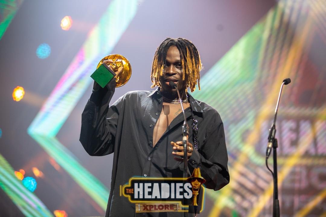 Laykerzpr's tweet photo. RT if you’re proud of Fireboy #14thHeadies https://t.co/Rx96kYscdk