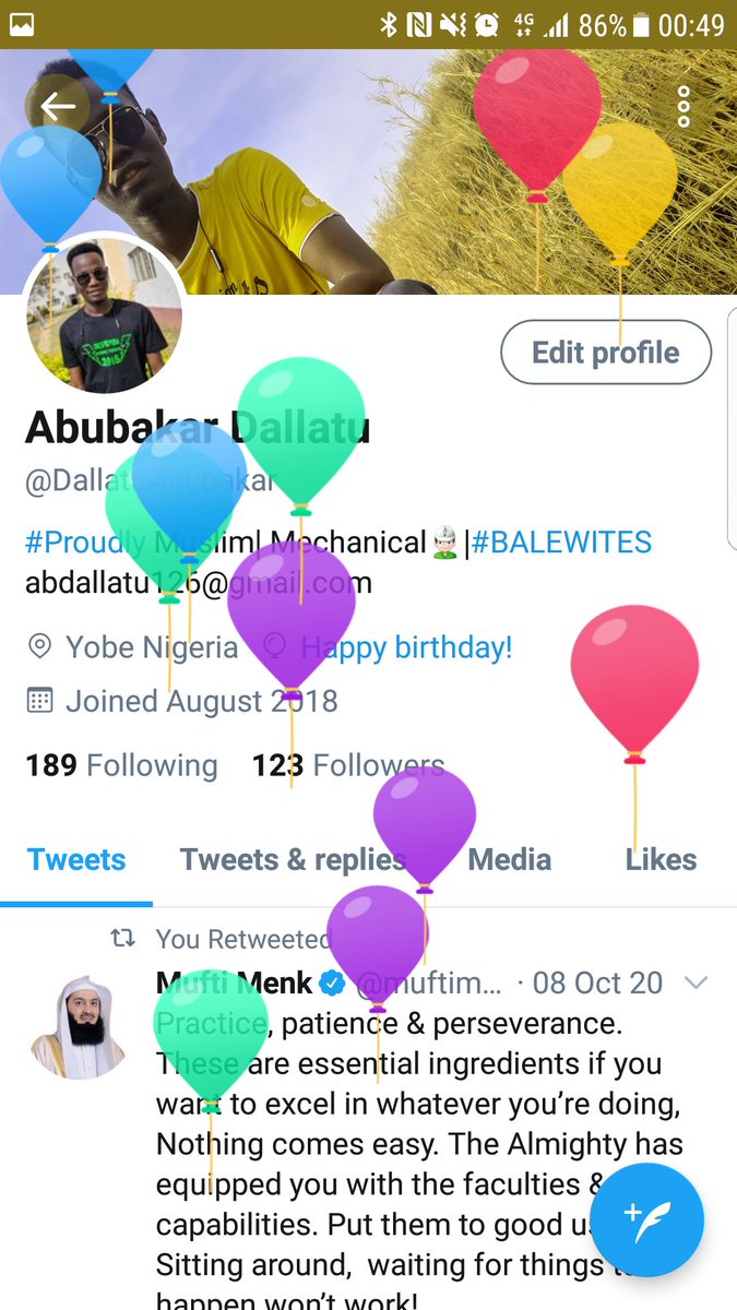 I gat balloons today🤗

Happy belated birthday to me🎂🤗
