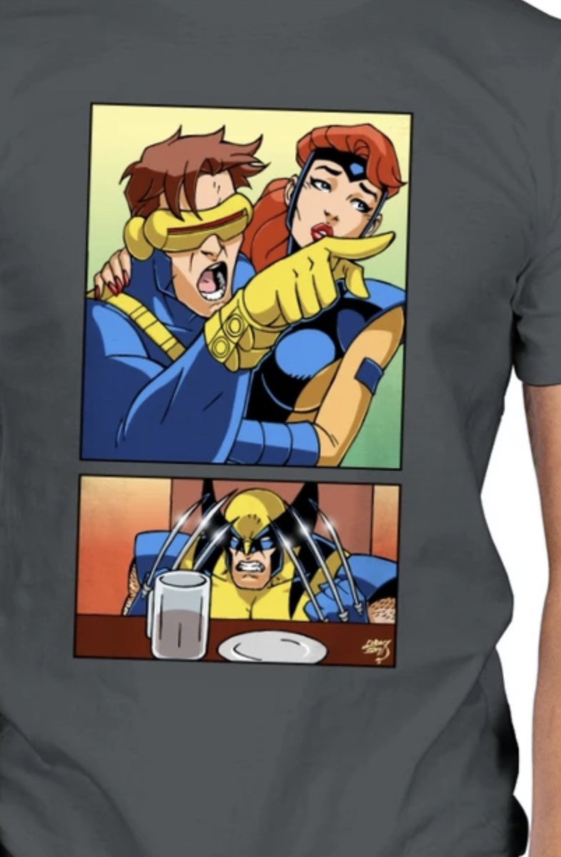 Acadius's tweet photo. #XMen #TableCat #Wolverine https://t.co/12uhXu8b4a