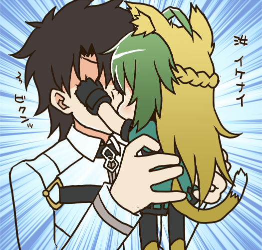 アタランテ ,ぐだ男 「Σφ三φ(:3」∠)_ #猫の日 」|のーむ＠FANBOXも更新中のイラスト