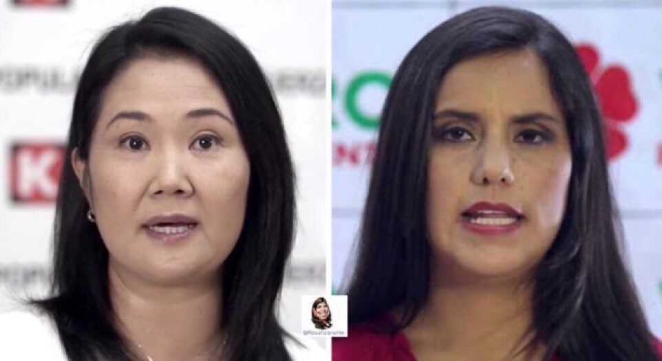 En un escenario extremo, ¿por quien votarías en segunda vuelta? 

  Keiko Fujimori.      Veronika Mendoza.
           🔁RT.                       ❤️FAV.