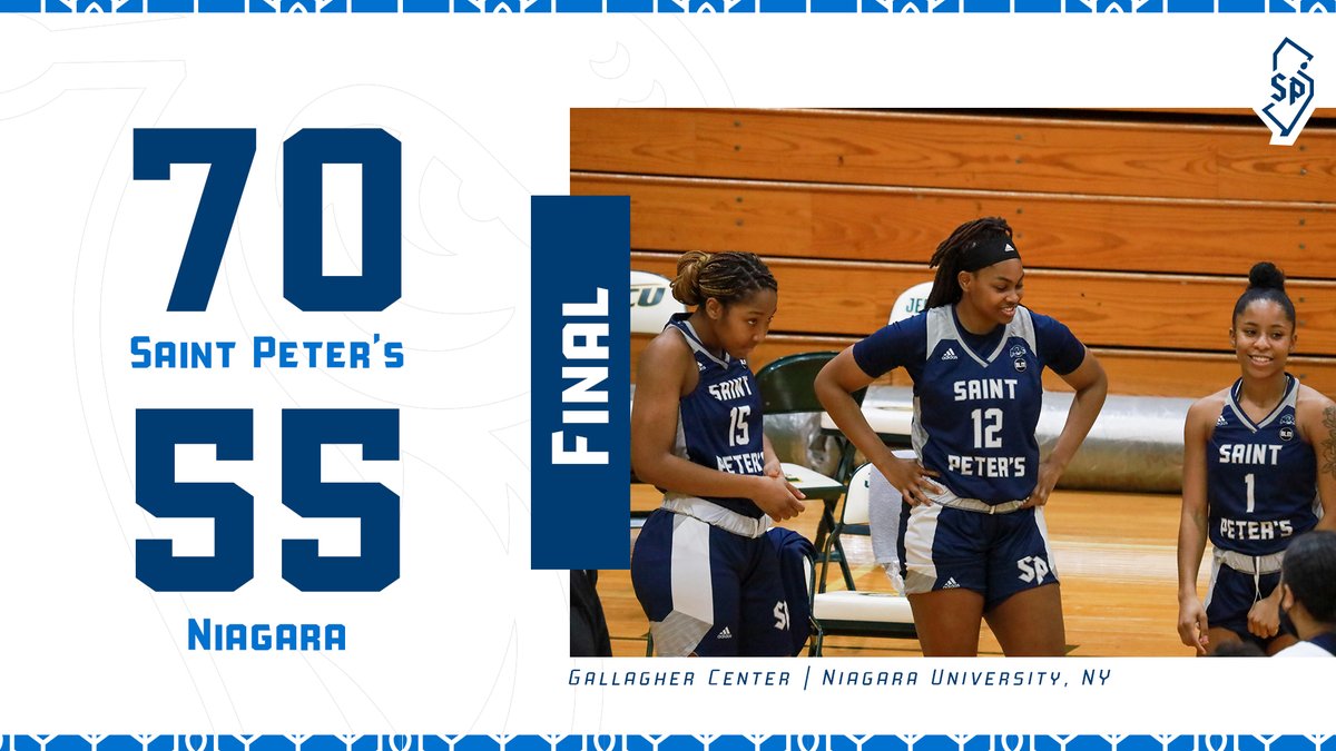 PeacocksWBB's tweet photo. 🚨 PEACOCKS WIN 🚨

The team handled their business tonight, taking the first win on the road against Niagara since Jan. 2, 2011!

Shoutout to Ajia James (17 pts|16 rbds) and Sky Castro (16 pts|12 rbds) for finishing with double-doubles in tonight's win!

#StrutUp🦚//#AsOne https://t.co/YQ7LoqTe7E