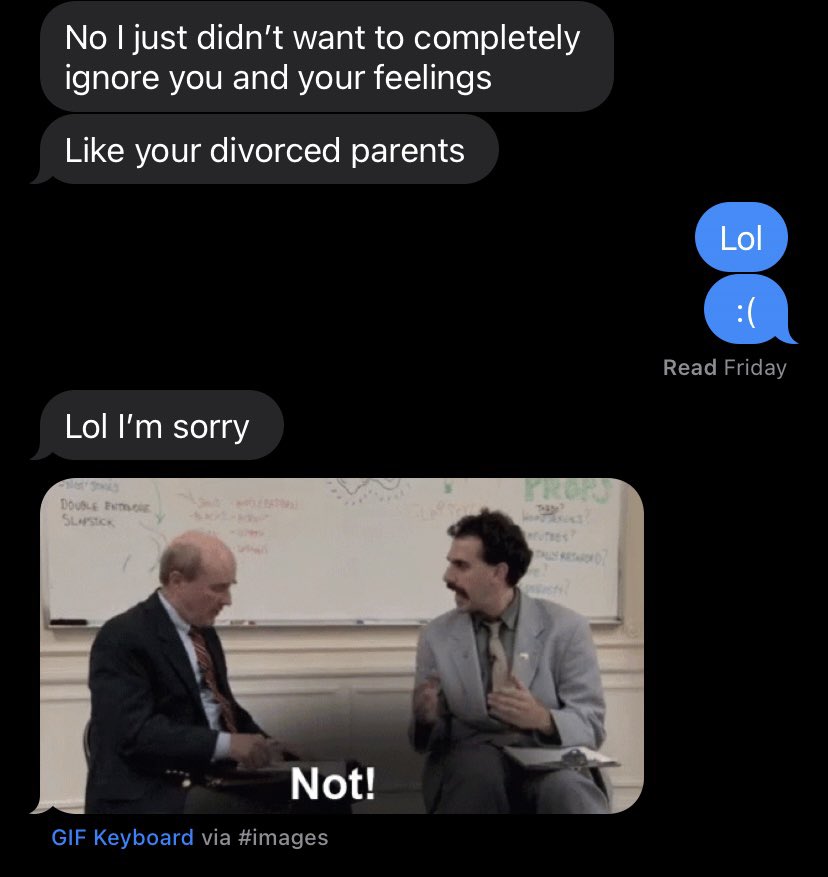 ejwats98's tweet photo. When your friends care about you more than your parents❤️ https://t.co/vhKVZFLhqE