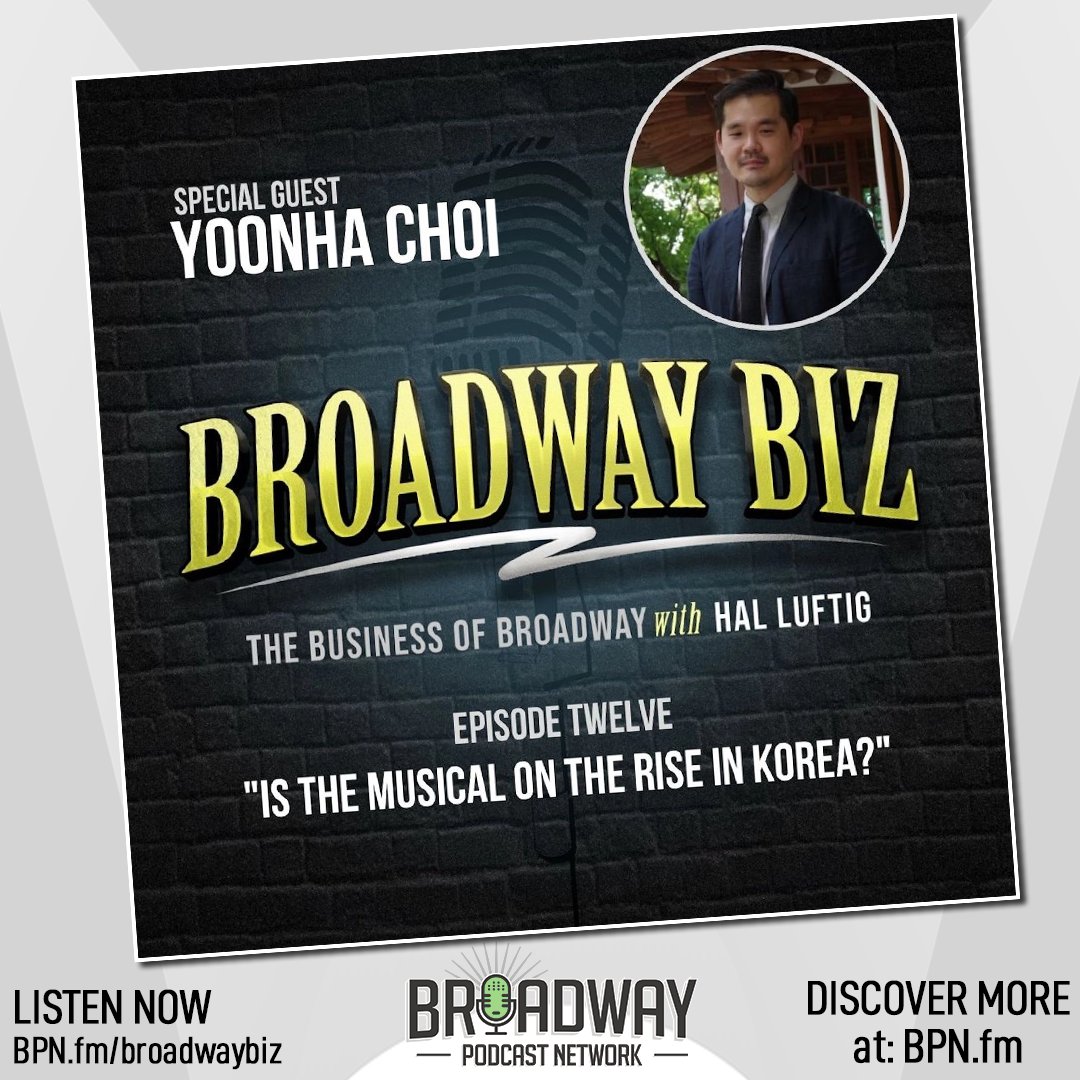 NEW EPISODES ALERT! 🎙
- <a href="/dearmultipod/">Dear Multi-Hyphenate Podcast</a> Episode #38 with guest, @TsilalaBrock BPN.fm/dmh
- Broadway Biz with <a href="/HalLuftig/">Hal Luftig</a> Episode #12 Is the Musical on the Rise in Korea? with Yoonha Choi BPN.fm/broadwaybiz

#theatre #podcast #musical #Multihyphenate