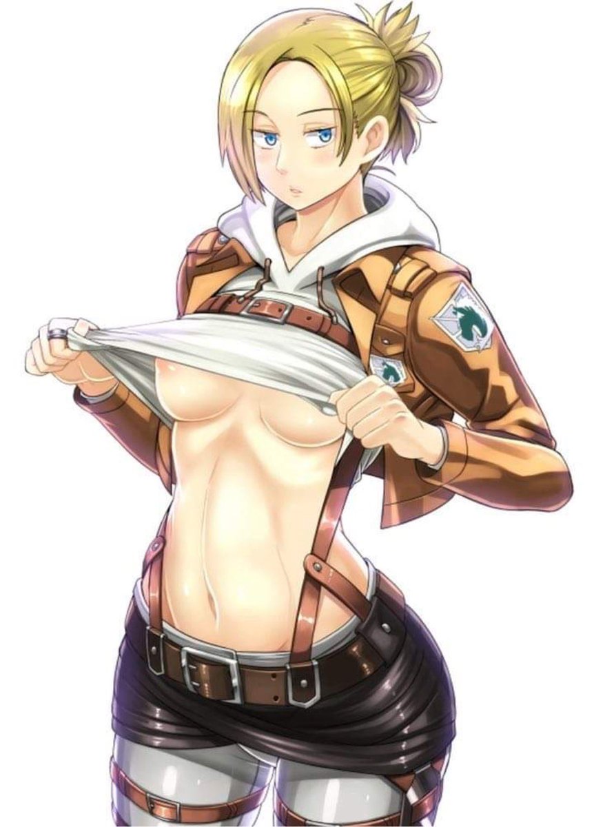 HungFemaleTitan's tweet photo. So you’re saying.. if I show them to you I will become a commander?.. tch.. why the hell didn’t you tell me this before? You damn idiot... https://t.co/G4fvD69jr1