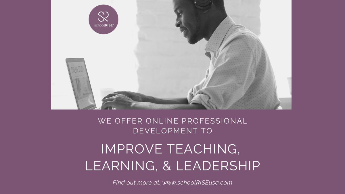 schoolRISEUSA's tweet image. Interested in learning how schoolRISE can support your school? I would love to have a conversation - message me to chat!

#schoolRISE #customizedPD #education