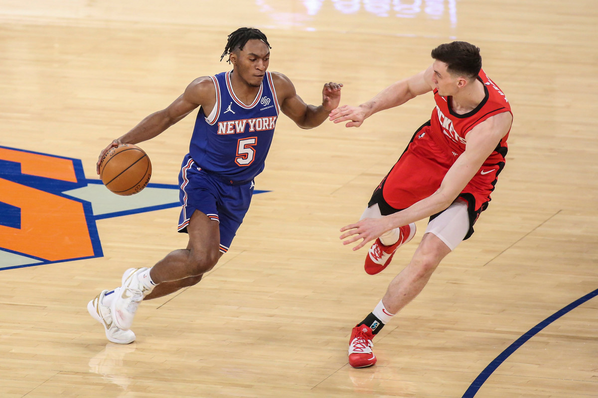 Knicks' Immanuel Quickley isn't fazed by lost All Star weekend chance