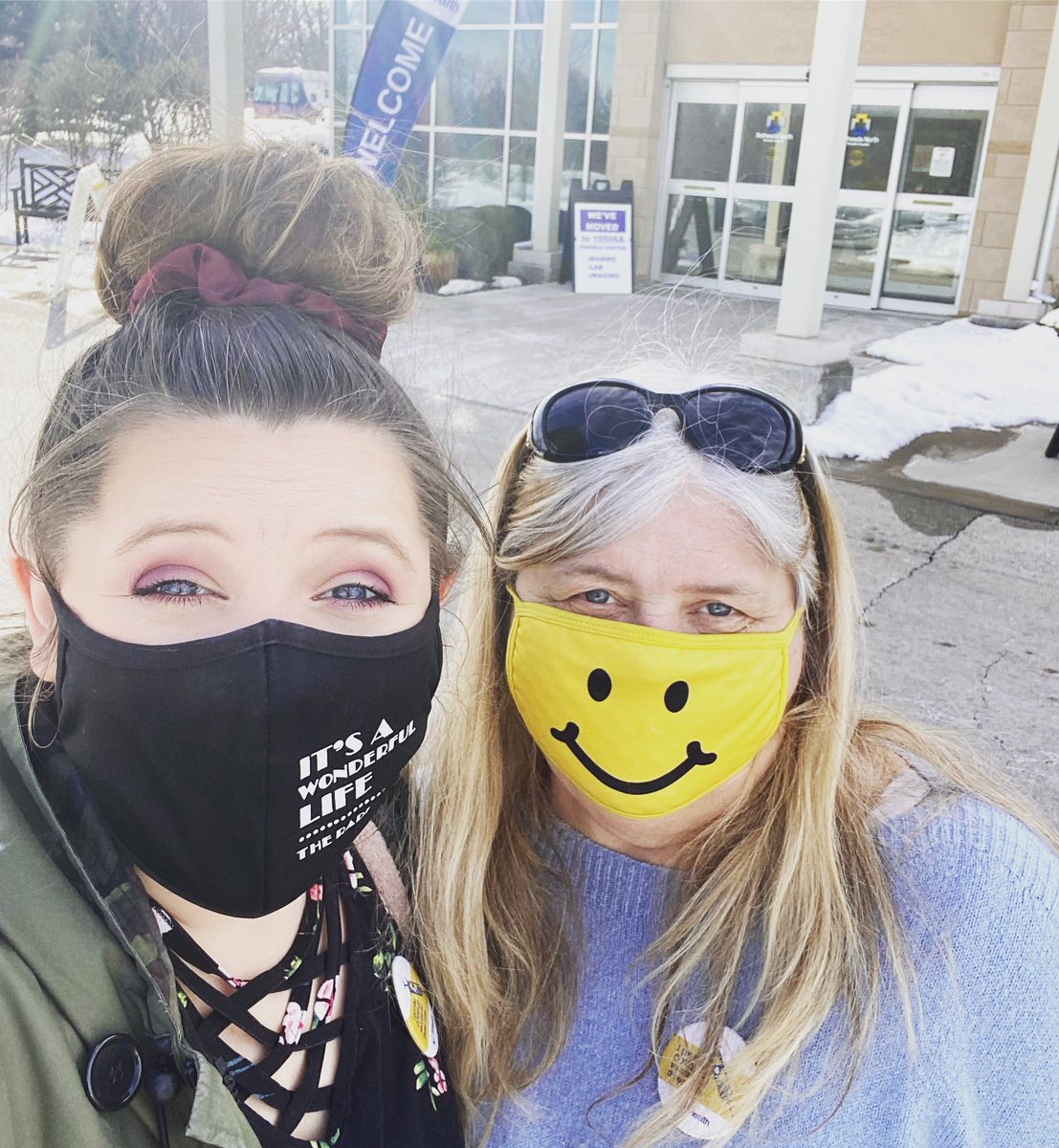 One step closer! First vaccine down. Thank you Indian Hill for supporting your teachers, supporting staff, coaches, and costume designers! #COVIDVaccine #ihpromise