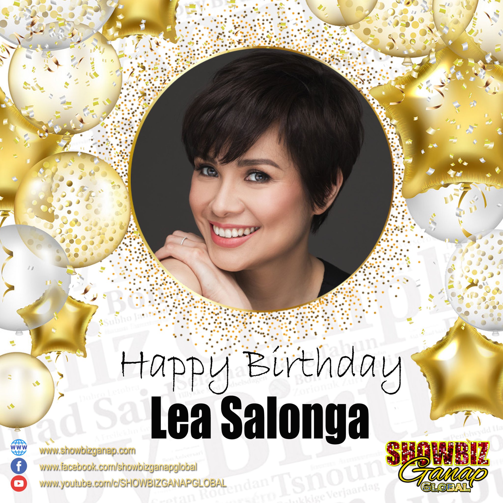 Happy Birthday to our very own Miss Saigon 
Ms. Lea Salonga 