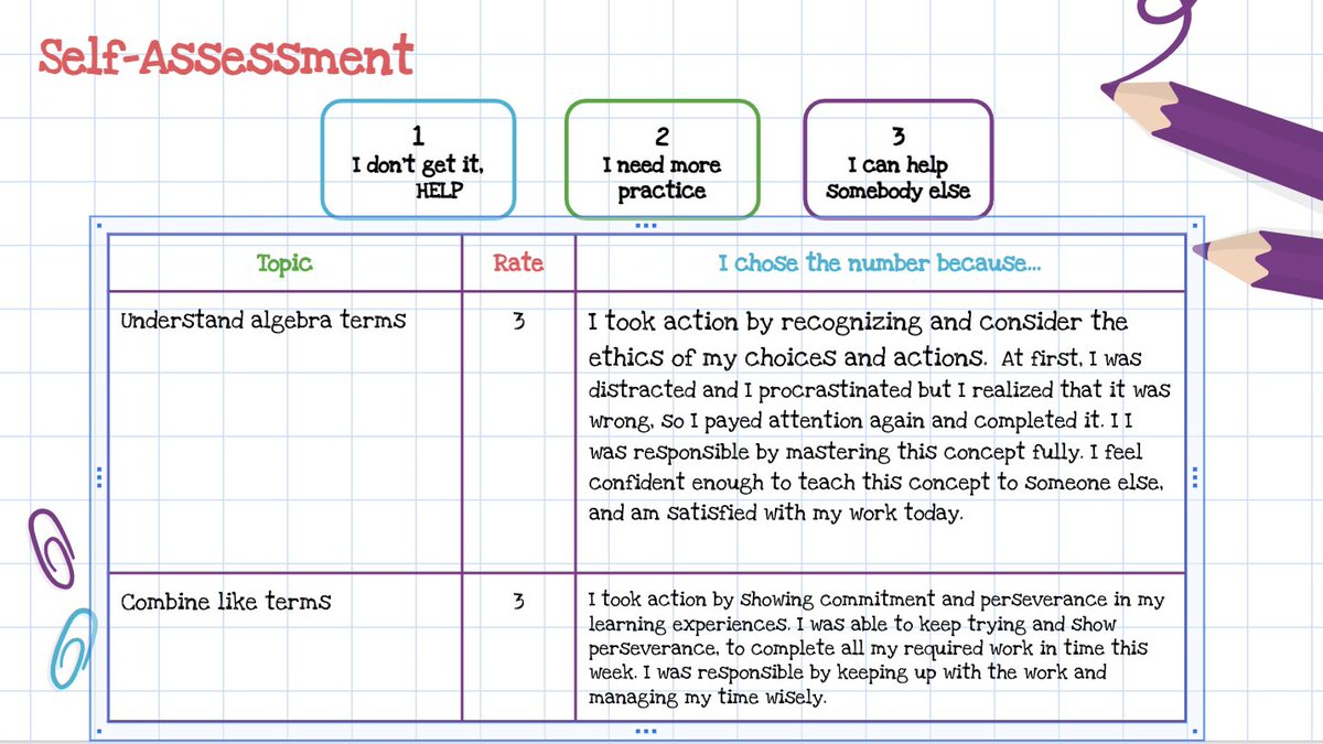 MYP_MathTeacher's tweet image. Developing habits of mind #reflective ... Be open to continuous learning #processoflearning #ATLskills #selfmanagement #chadwickinternational #middleschool #math