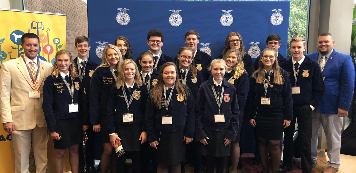 Looking for a great educational opportunity for your child? Come see our FFA programs. Agricultural education prepares Ss for successful careers and a lifetime of informed choices in the global agricultural, food, and natural resources systems. #NationalFFAweek