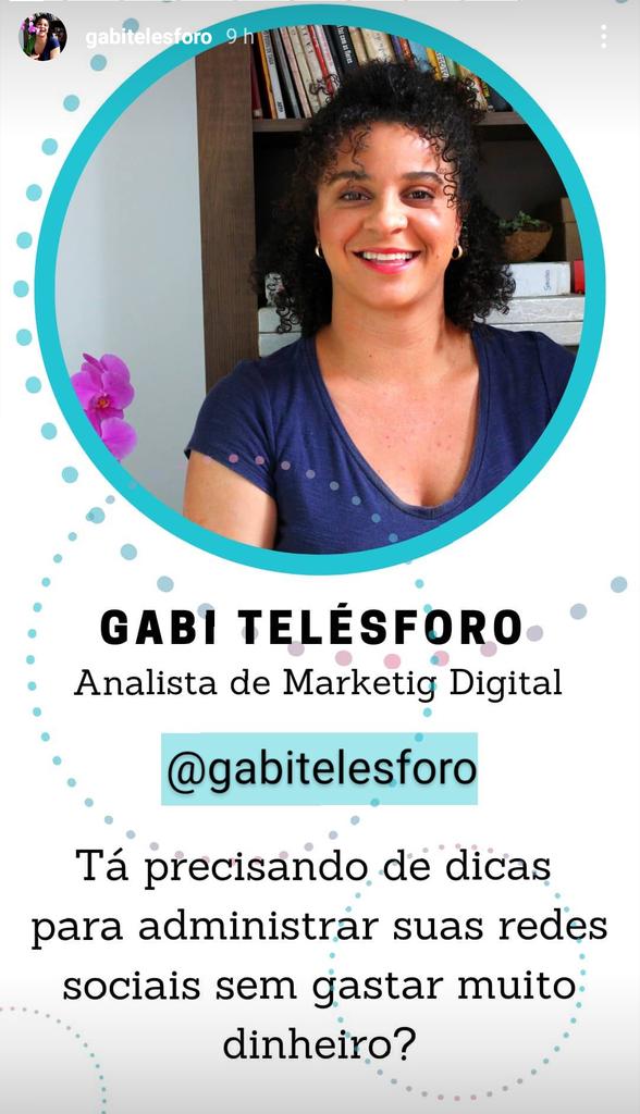 andrexilef7's tweet photo. Quer saber mais sobre suas redes sociais? Sigam ela @gabtelesforo e aproveite para conferir novidades lá no insta dela. https://t.co/D6a2EH6kr2