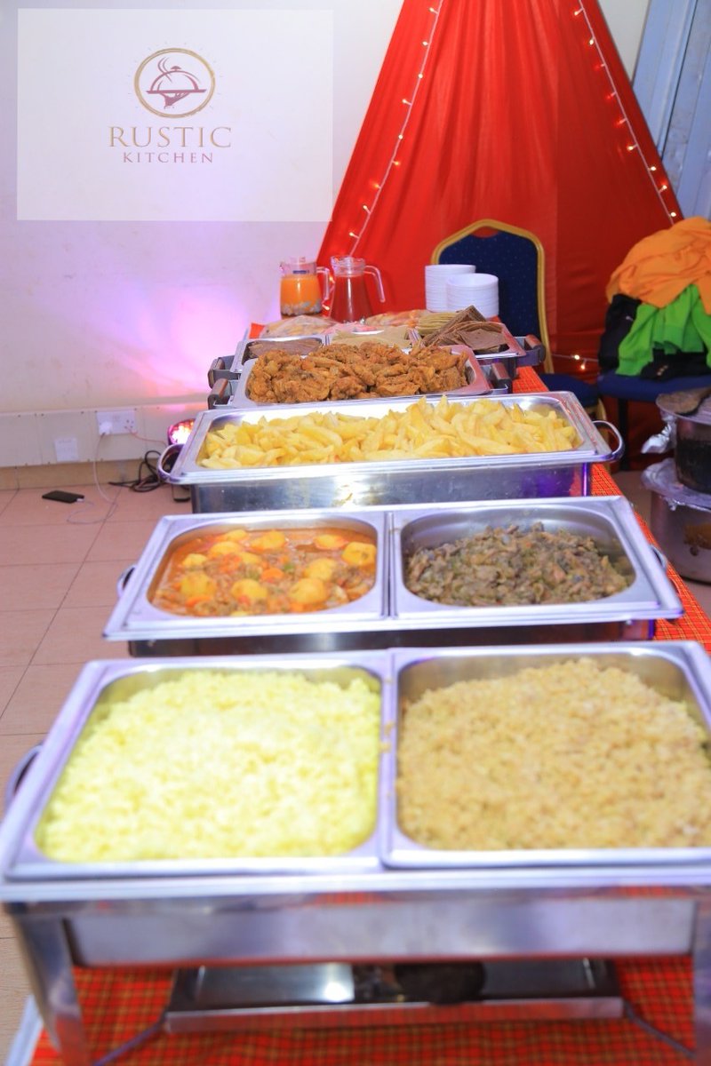 RusticKitchenKe's tweet photo. Previously on location 📍 

Talk to us for all your corporate or social catering needs.
#SimpleConvenientHealthy 🥇
#RusticCatering 👑 https://t.co/R0UvzcAqHe