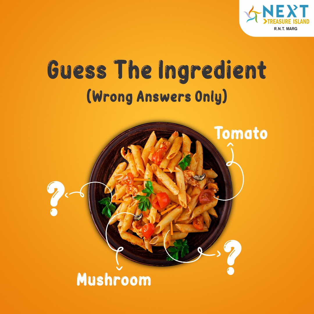 Let's test your food skills! #ContestAlert Guess the imaginary ingredient that you would like and stand a chance to win amazing prizes. Hurry now! The answers can be as crazy as you can get. #indianmalls #nexusmalls #TINextMall #Indore #mallsinindore #contestalert