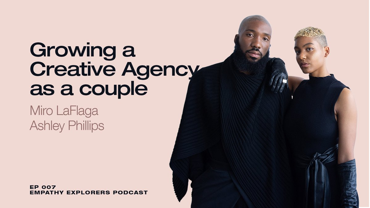 ruud_exploor's tweet photo. One of the most powerful couples I know join the Empathy Explorers Podcast for a conversation about growing an agency and the struggles they went through. Inspiring episode if I may say so.😊Listen to it on your favorite platform: https://t.co/2D4gwKwobf https://t.co/0zbE7ET0pu