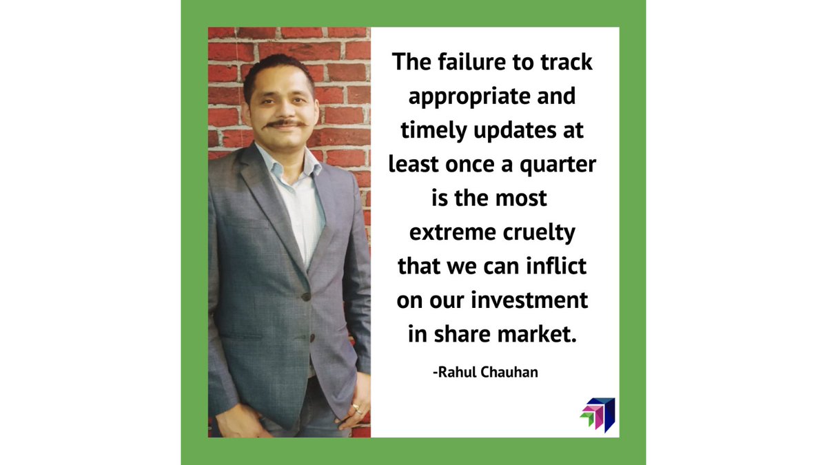 Make Sure to Track Timely Updates!
.
.
.
.
#Mondaymotivation #timelyupdates #investinshares #learntoinvest #Inspirationalquotes #rahulchauhan #shareinvestmentstrategist