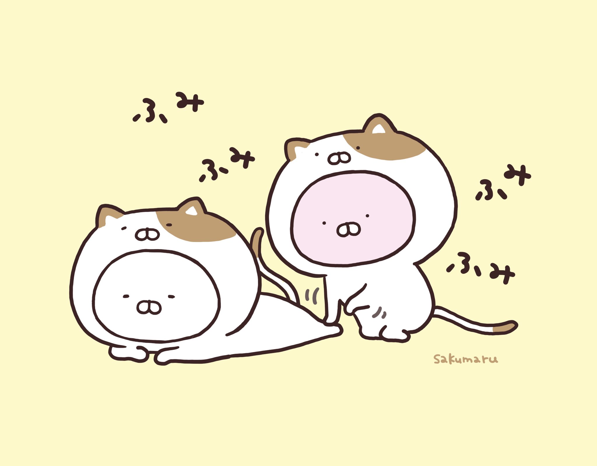 Sakumaru まいにちうさまる ふみふみ屋さん 猫の日 T Co G6qqja1fln Twitter