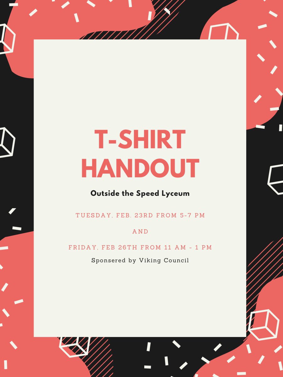 Make sure you come and pick up a t-shirt from us on Tuesday 23rd 5-7pm or Friday 26th 11-1pm! 🥳