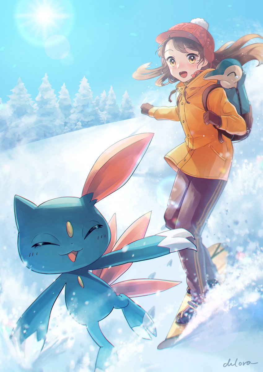 ポケモン 今日はニューラとお出かけ 猫の日 ポケモン ニューラにきめた クロラのイラスト ポケモン 今日はニューラとお出かけ 猫の日 ポケモン ニューラにきめた クロラのイラスト