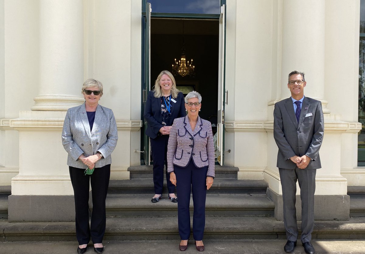 Governor of Victoria (@vicgovernor) on Twitter photo Meeting with Peter MacCallum Cancer Centre Chair, the Hon. Maxine Morand, Chief Exec Dr Shelley Dolan & Prof Ricky Johnstone. Hearing about the ways the Centre’s CAR T-cell therapy & other research & technologies are helping to care for Australians affected by cancer. <a href="/PeterMacCC/">Peter Mac Cancer Centre</a> Meeting with Peter MacCallum Cancer Centre Chair, the Hon. Maxine Morand, Chief Exec Dr Shelley Dolan & Prof Ricky Johnstone. Hearing about the ways the Centre’s CAR T-cell therapy & other research & technologies are helping to care for Australians affected by cancer. <a href="/PeterMacCC/">Peter Mac Cancer Centre</a>