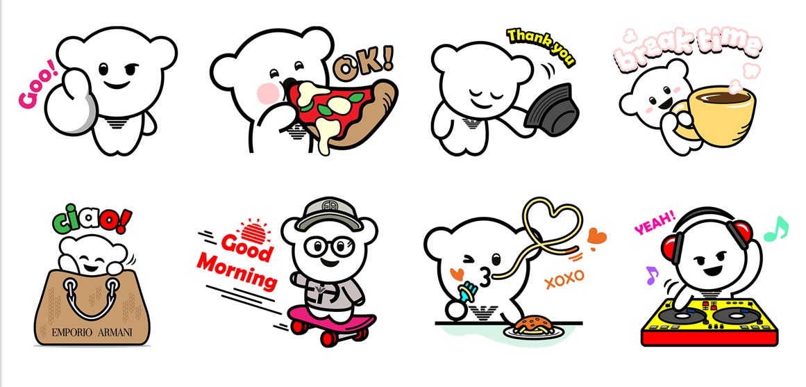 ジョルジオ アルマーニ ジャパン على تويتر 先着万名限定 Lineのスタンプショップにアルマーニの無料スタンプが初登場 Emporioarmani の商品に登場する人気キャラクターmanga Bearをモチーフにイタリア語の挨拶やピザやパスタを食べる姿はどれもキュートな ジョルジオ アルマーニ ジャパン على تويتر 先着万名限定 Lineのスタンプショップにアルマーニの無料スタンプが初登場 Emporioarmani の商品に登場する人気キャラクターmanga Bearをモチーフにイタリア語の挨拶やピザやパスタを食べる姿はどれもキュートな