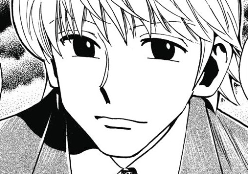 manga pariston looks cute. 