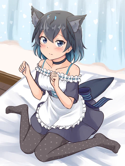 #猫の日
ネコミミフウチョウ💙💛 