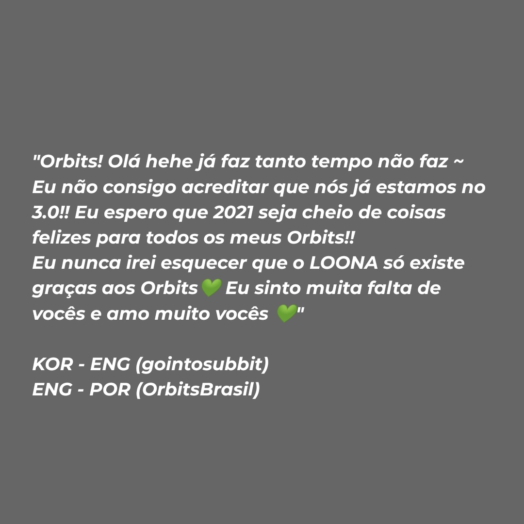 Orbits Brasil 💫 tweet media