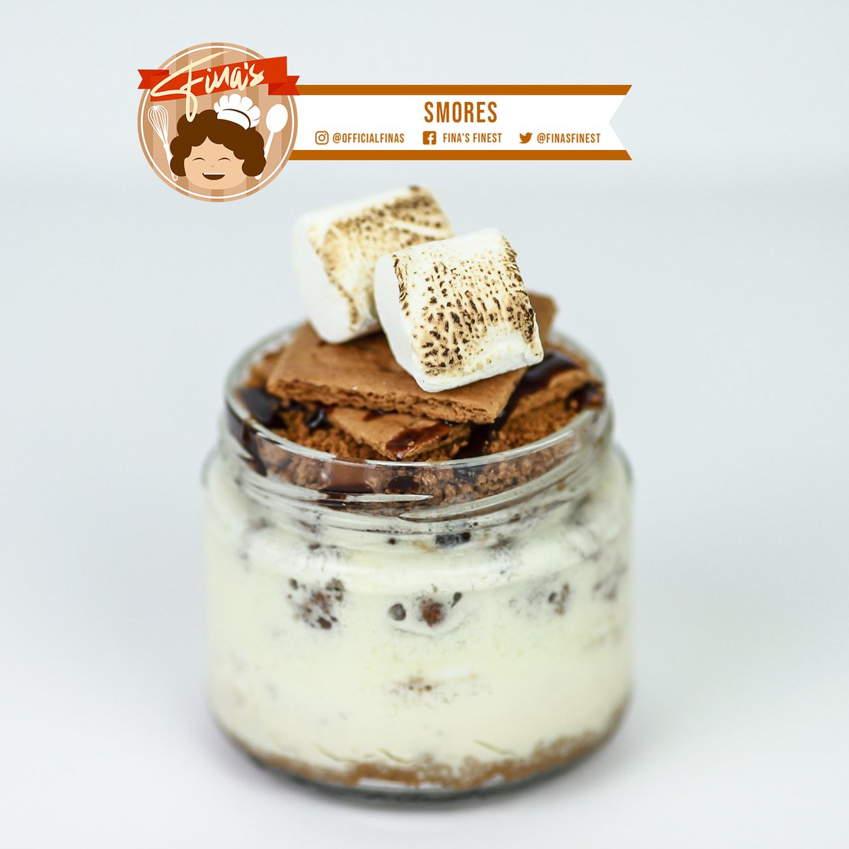 After being sold out pretty quickly, we have now restocked this new favorite of Fina’s customers! Order a jar of S’mores and more now by sending us a message. Available for same-day delivery. ❄️✨