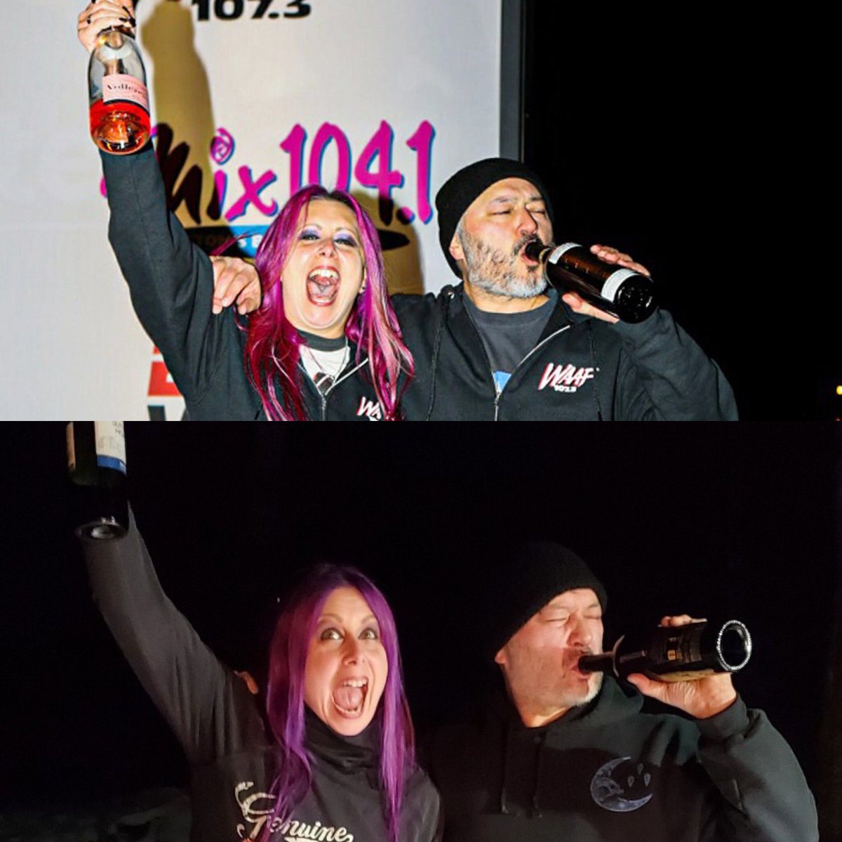How it was, and how it’s going 1 year later! Good luck on your new show tomorrow morning <a href="/MikeHsuAAF/">Mike Hsu</a>! Tune in to <a href="/100FMthePIKE/">100.1 FM The Pike</a> in the am, I’ll be on starting at 7:30!!! 🤘💜🎧🎙