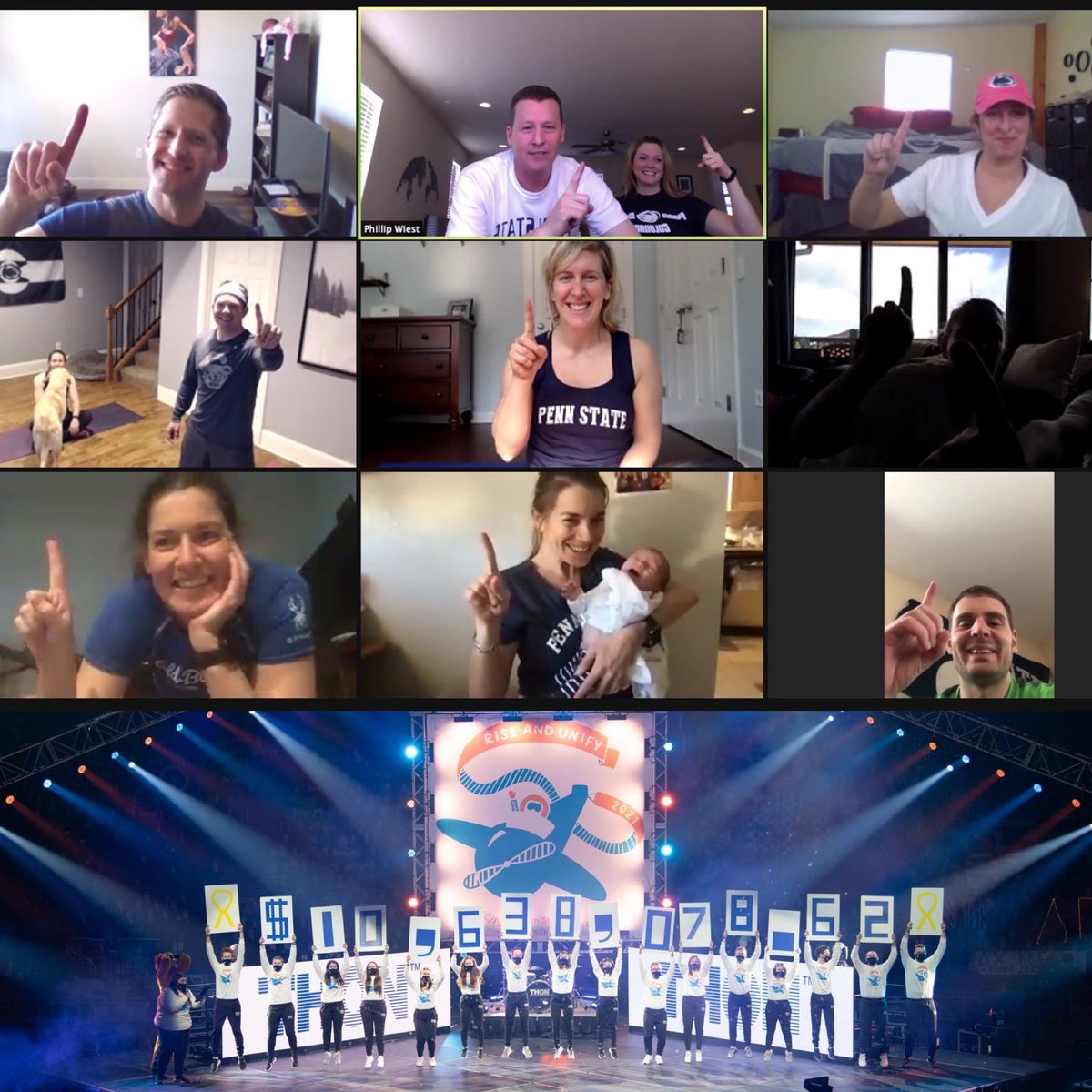 PSUColorado's tweet image. We Are proud to be part of the 10.6 million dollars @THON raised to fight pediatric cancer this year! Thanks to all who attended our virtual fundraising event &amp;amp; donated online🦁 #weare #PennState #nittanynation @PennStateAlums