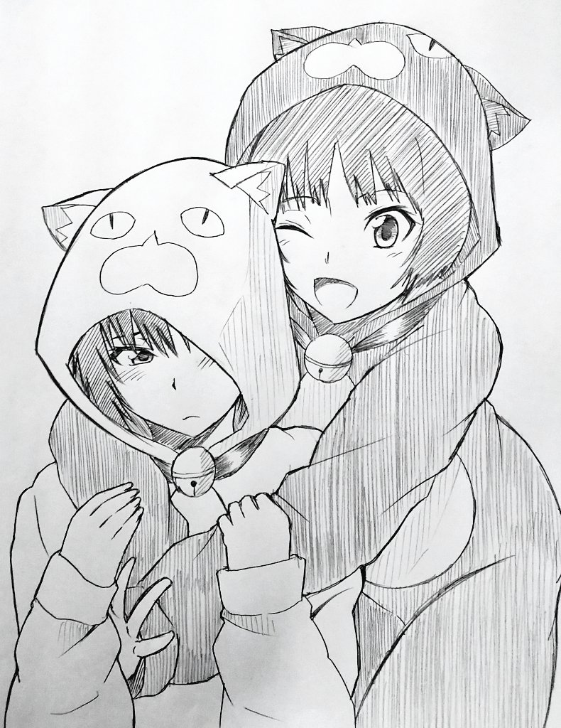 #猫の日
再掲ですが、
猫といえばやっぱりこの2人? 