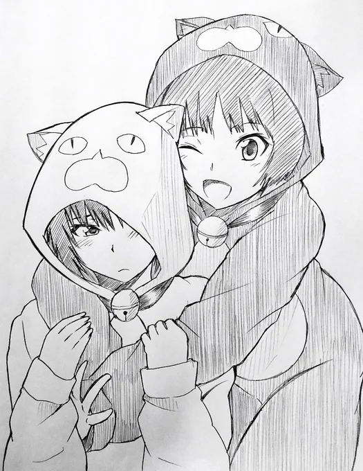 #猫の日
再掲ですが、
猫といえばやっぱりこの2人? 