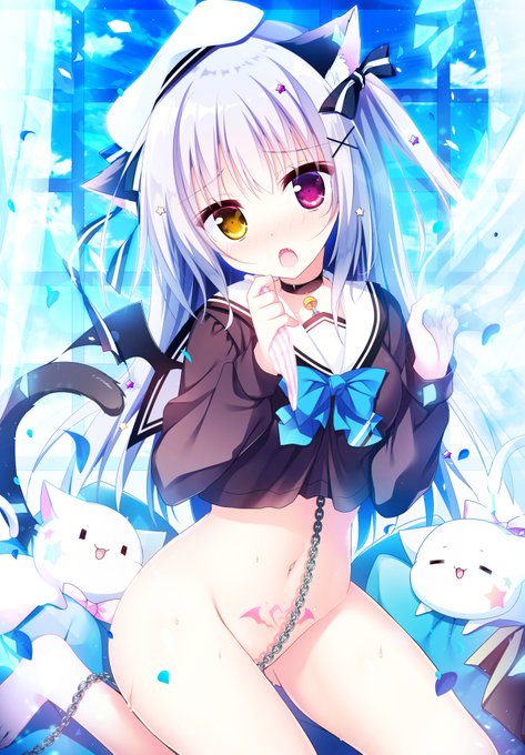 にゃん…💜
#猫の日 