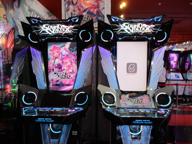 本日よりSOUND VOLTEX -EXCEED GEAR-ヴァルキリーモデルが稼働致しまし