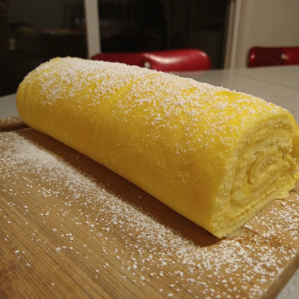 juvindotcom's tweet image. We've been watching the Great British Baking Show on Netflix, and the kids were so inspired they baked this Swiss roll with creme pat #greatbritishbakeoff #greatbritishbakingshow #netflix  #nofilter